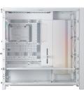 Caja ordenador gaming corsair frame 5000d rs atx argb cristal templado blanco