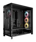 Caja ordenador gaming corsair frame 5000d rs atx argb cristal templado negra