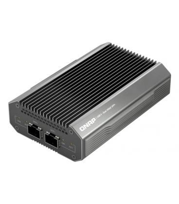 Adaptador de red qnap qna - uc10g2sf usb tipo c 2x sfp+