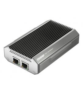 Adaptador de red qnap qna - uc10g2t usb tipo c 2x rj45