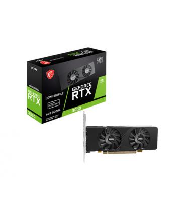 MSI GEFORCE RTX 3050 LP E 6G OC tarjeta gráfica NVIDIA 6 GB GDDR6