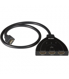 Splitter hdmi 3 en 1 fonestar fo-373/ 3xhdmi