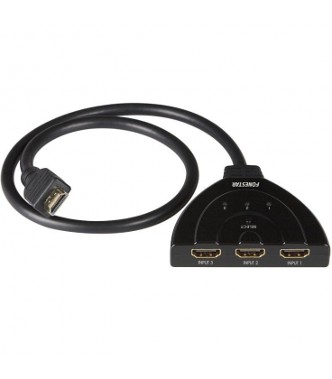 Splitter hdmi 3 en 1 fonestar fo-373/ 3xhdmi