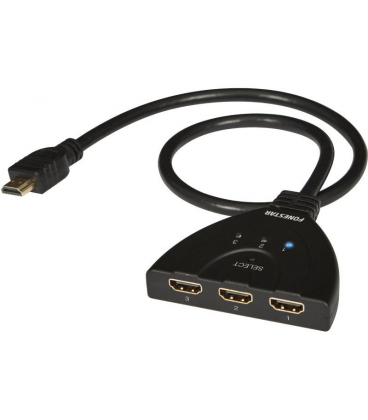 Splitter hdmi 3 en 1 fonestar fo-513/ 3xhdmi