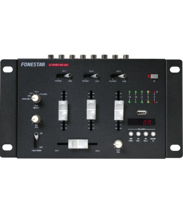 Mesa de mezclas fonestar mix-3dj