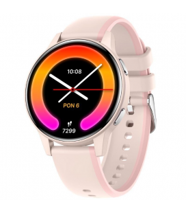 Forever smartwatch igo watch 4 jw-600 notificaciones/ frecuencia cardiaca/ rosa