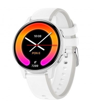 Forever smartwatch igo watch 4 jw-600 notificaciones/ frecuencia cardiaca/ blanco
