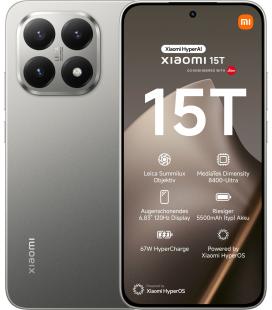Smartphone xiaomi 15t 12gb/ 256gb/ 6.83'/ 5g/ gris