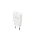 Cargador de pared nanocable 10.10.2024/ 1xusb tipo-c/ 25w/ blanco