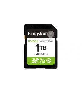 Tarjeta de memoria kingston canvas select plus 1tb sd xc/ clase 10/ 150mbs