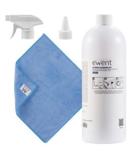 Ewent EW5680 kit de limpieza para computadora Pantallas / Plásticos, Universal Kit de limpieza para equipos 1000 ml