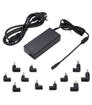 Ewent EW3969 adaptador e inversor de corriente Interior 95 W Negro