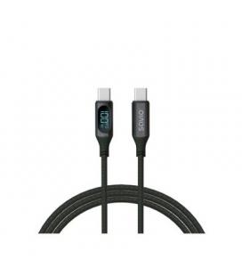 CABLE USB-C SAVIO CL-174 NEGRO