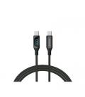 CABLE USB-C SAVIO CL-174 NEGRO