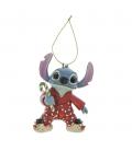 Adorno arbol de navidad enesco disney stitch pijama navideño