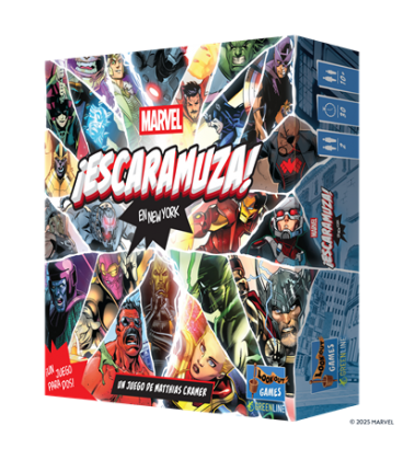 Juego de mesa marvel ¡escaramuza! en new york
