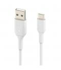 Cable usb tipo c a usb tipo a belkin 3m - macho - macho - blanco