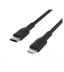 Cable lightning a usb tipo c belkin 2m - macho - macho - negro - trenzado