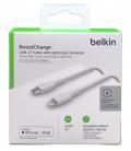 Cable lightning a usb tipo c belkin 2m - macho - macho - blanco - trenzado