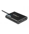Adaptador usb 3.0 a dp 4k uhd startech 0.30m - macho - hembra - negro