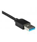 Adaptador usb 3.0 a dp 4k uhd startech 0.30m - macho - hembra - negro