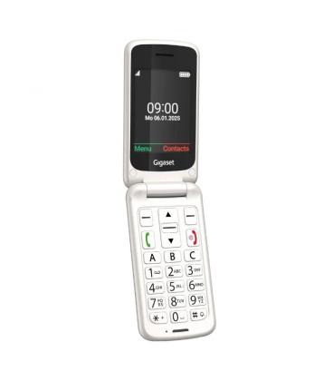 Gigaset móvil senior gl595 2.8" sim blanco perla