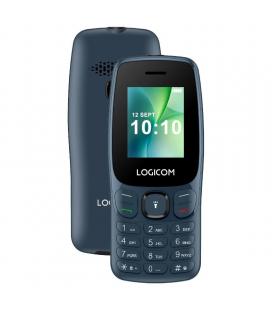 Logicom posh 405 móvil básico 4g 1.77" ds bt azul