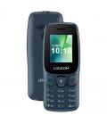 Logicom posh 405 móvil básico 4g 1.77" ds bt azul