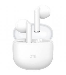 Auriculares bluetooth zte buds 2 con estuche de carga/ autonomía 5h/ blancos