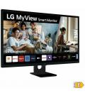 Smart monitor lg myview 32sr50f-b 31.5'/ full hd/ smart tv/ multimedia/ negro