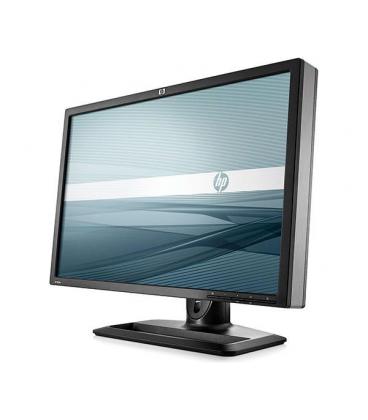 Monitor Reacondicionado LED HP ZR24w 24\" 1920 x 1200 / DVI-D / DP / Negro A- No le funciona el VGA