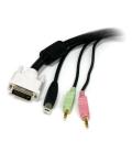 Cable kvm 4 en 1 startech 1.8m