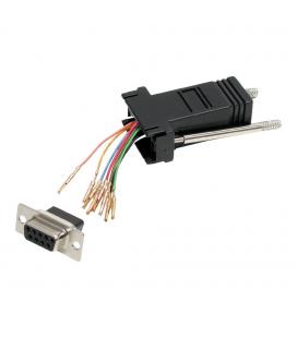 Adaptador db9 a rj45 startech hembra - hembra