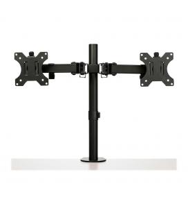 Soporte mesa startech vesa hasta 32 pulgadas 100x100mm max 8kg brazo doble