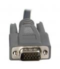 Cable 2x vga a usb startech 1.8m - macho - macho - negro