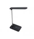 LÁMPARA LED+BASE CARGA QI COOL FOLD NEGRO