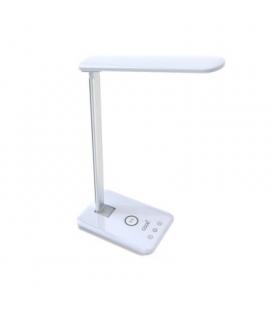 LÁMPARA LED+BASE CARGA QI COOL FOLD BLANCO