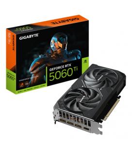 GIGABYTE GeForce RTX 5060 Ti WINDFORCE MAX OC 8G Tarjeta Gráfica – 8 GB GDDR7, 128 bits, PCI-E 5.0, 2617MHz Frecuencia del núcle