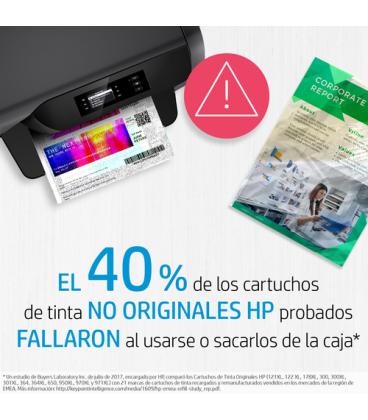 Cartucho de tinta original hp nº301/ tricolor