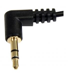 Cable jack 3.5mm startech 0.30m - macho - macho - negro