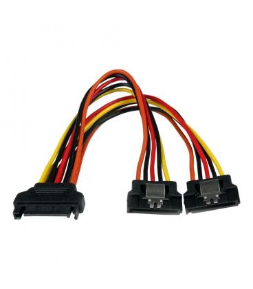 Cable divisor sata startech 0.15m - macho - hembra