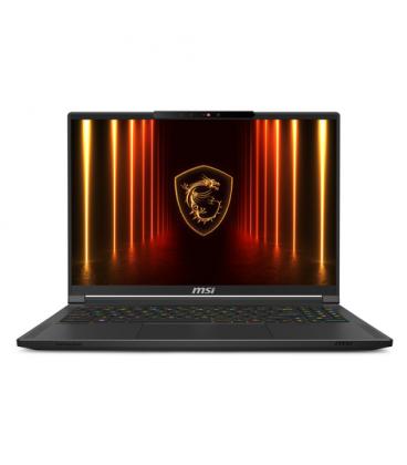 MSI Stealth 16 AI A2HWFG-076ES Intel Core Ultra 9 285H Portátil 40,6 cm (16") Quad HD+ 64 GB DDR5-SDRAM 2 TB SSD NVIDIA GeForce 