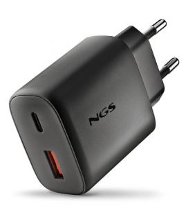 Cargador de pared gan ngs era 45w/ 1xusb tipo-c/ 1xusb/ 45w