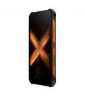 Telefono movil smartphone rugerizado hammer energy x2 5g - 8gb - 256gb - 6 pulgadas - negro - naranja
