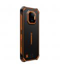 Telefono movil smartphone rugerizado hammer energy x2 5g - 8gb - 256gb - 6 pulgadas - negro - naranja