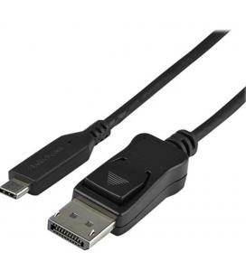 Cable usb tipo c a dp startech 1m - macho - macho - negro