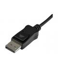 Cable usb tipo c a dp startech 1m - macho - macho - negro