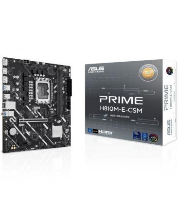 Placa base asus prime h810m-e-csm/ socket 1851/ ddr5/ pcie 4.0/ micro atx