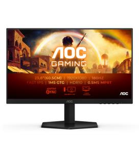 Monitor gaming aoc 24g42e 23.8'/ full hd/ 1ms/ 180hz/ ips/ negro