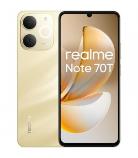 Smartphone realme note 70t 4gb/ 256gb/ 6.74'/ dorado playa